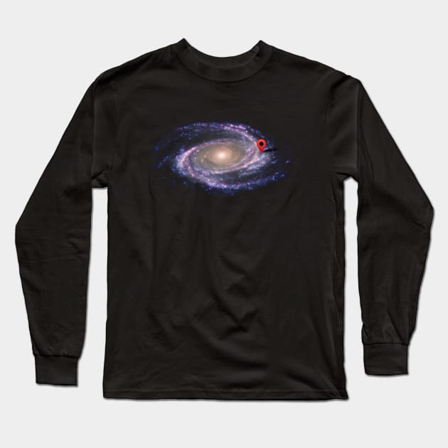 You are here Long Sleeve T-Shirt by triggerleo